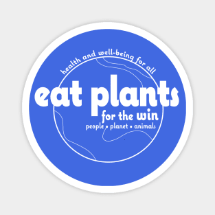 Eat Plants for the Win - Blueberry Magnet